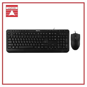 کیبورد و ماوس تسکو مدل TKM 8052 با حروف فارسی-TSCO TKM 8052 Keyboard and Mouse With Persian Letters